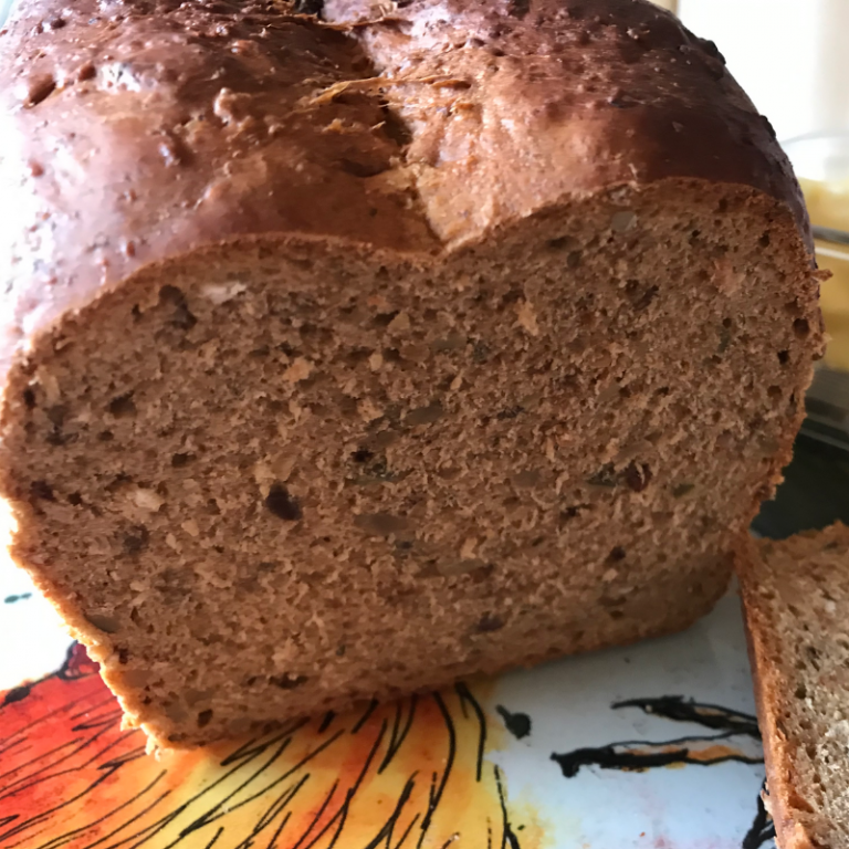 Seeded wholemeal bread