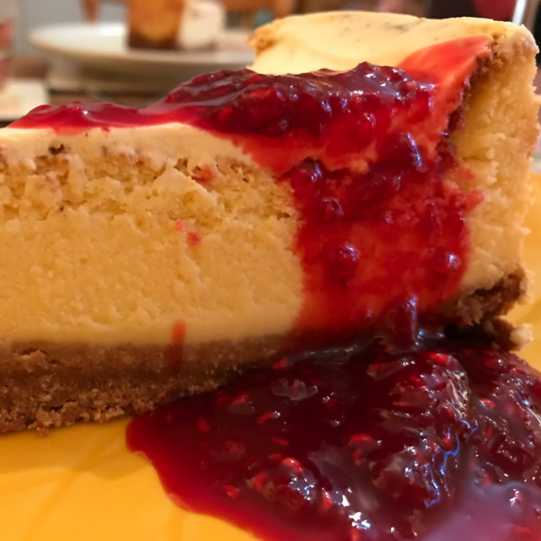 East Coast cheesecake